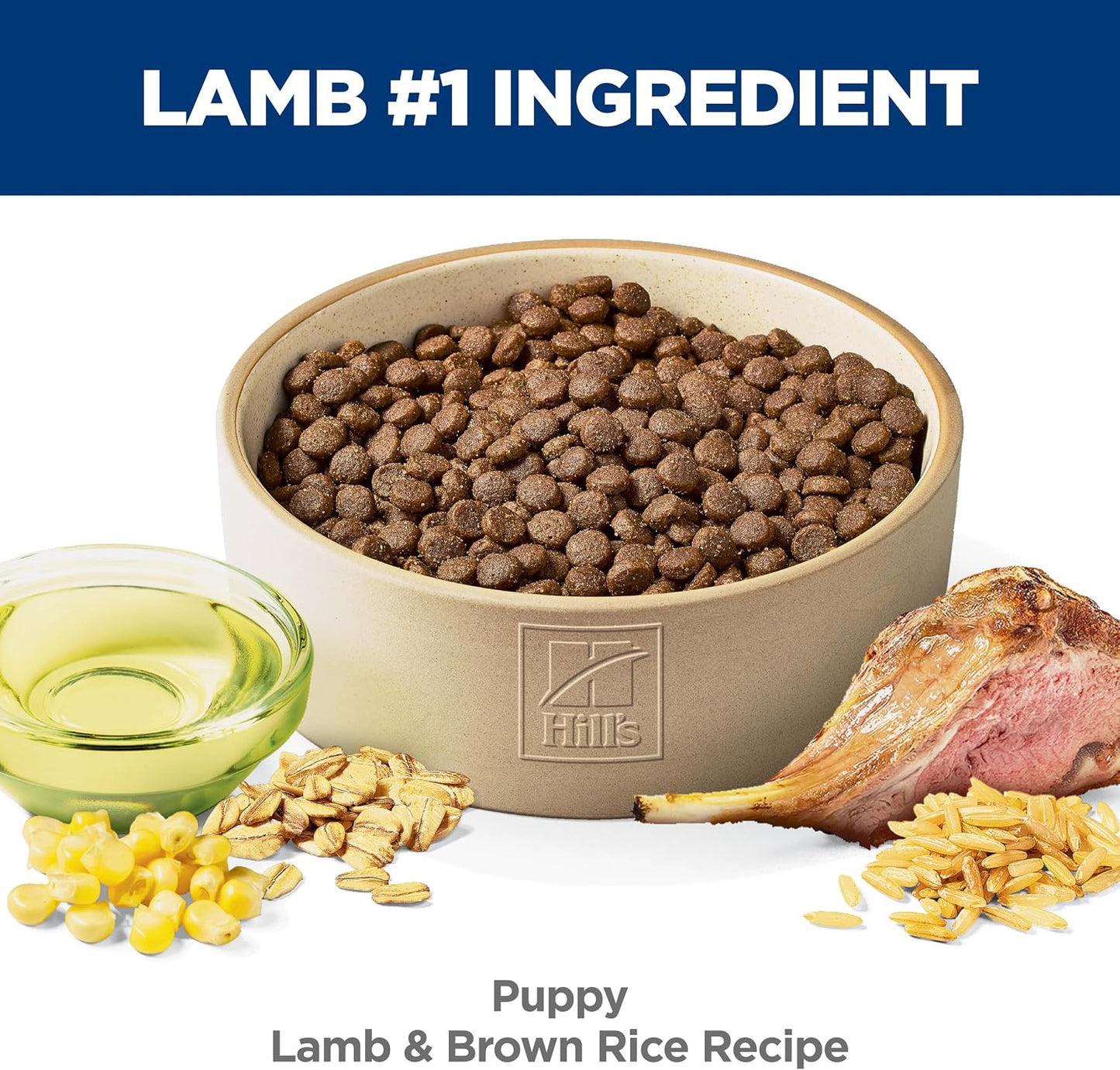 Hill'S Science Diet Puppy Dry Dog Food, Lamb Meal & Brown Rice, 12.5 Lb. Bag