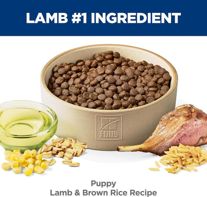 Hill'S Science Diet Puppy Dry Dog Food, Lamb Meal & Brown Rice, 12.5 Lb. Bag